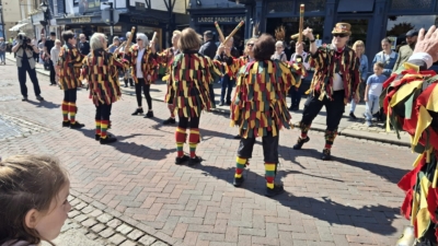 Rampant Roosters Morris Dancing photo
