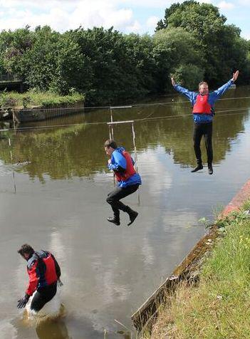 Activity weekend dock jumping photo